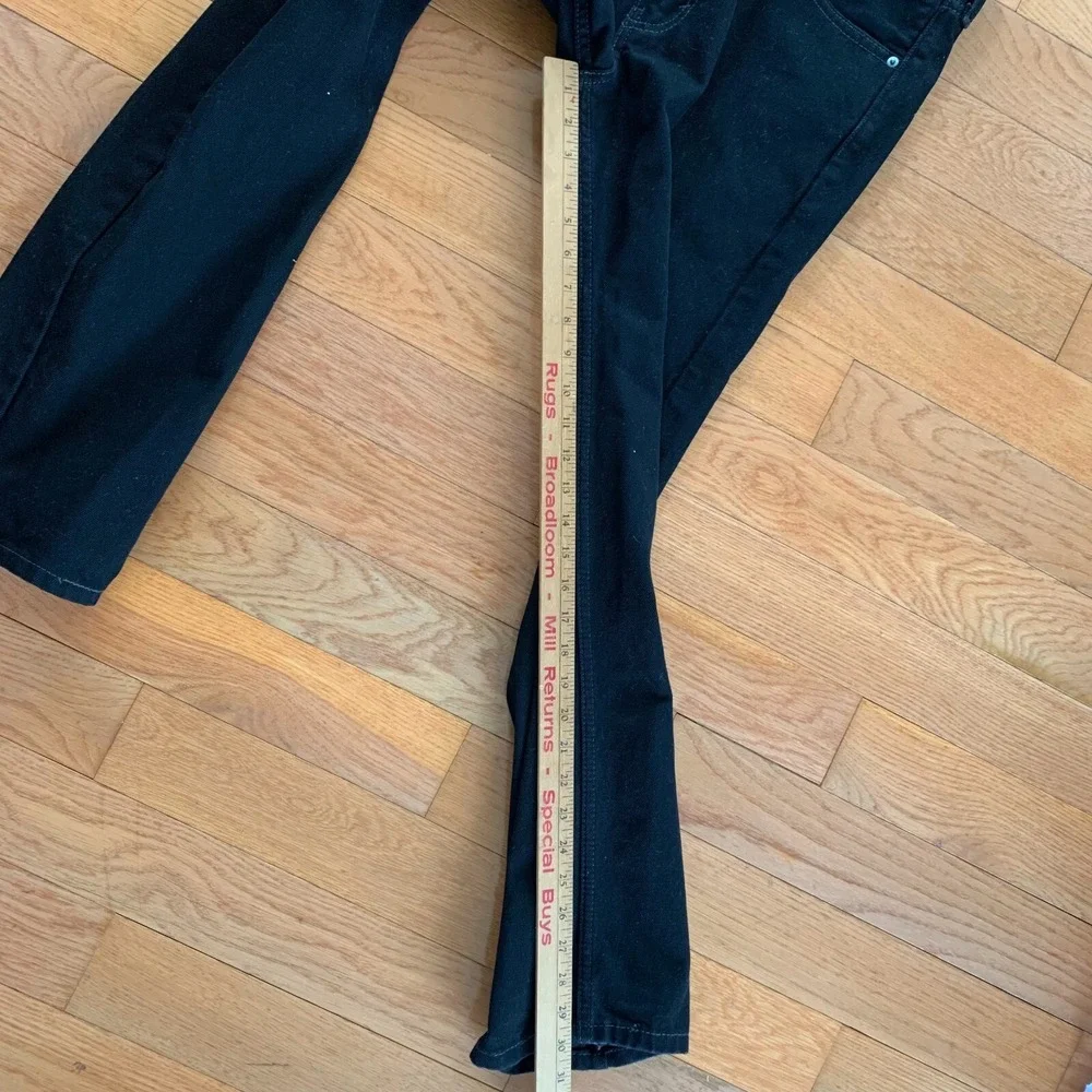 Levis 505‎ Jeans Mens 33x30 Black Denim Regular Straight Leg